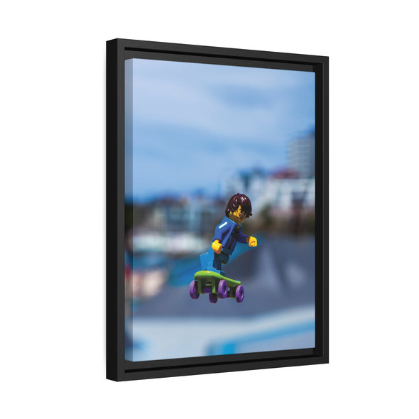 Skater Boy - Framed Canvas