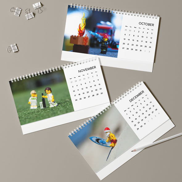 2025 Brickographer Desk Calendar