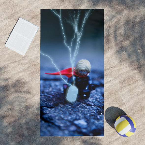 God of Thunder - Beach Towel