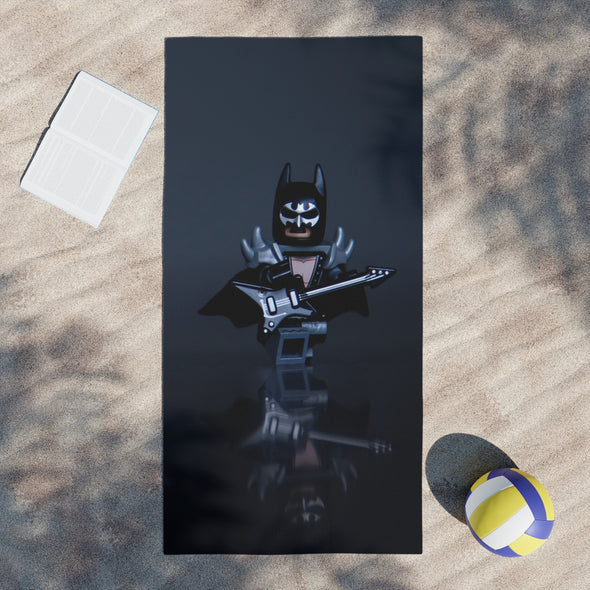 Heavy Metal Knight - Beach Towel