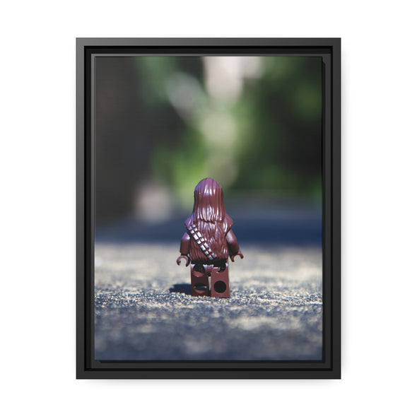 Chewie - Framed Canvas