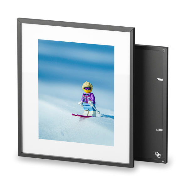 Snow Bunny - Framed Matte Print