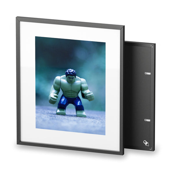 Clobbering Time - Framed Matte Print