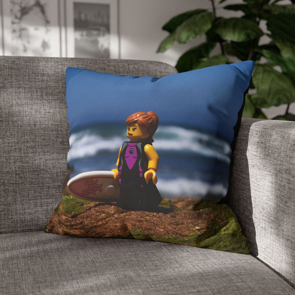 Surfer Girl - Cushion Cover