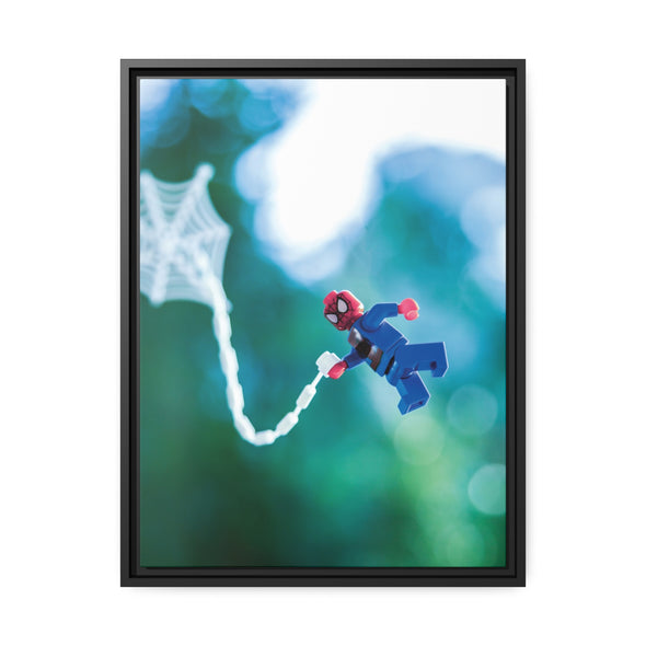 Web Slinger - Framed Canvas