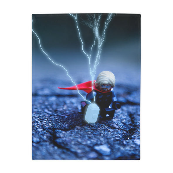 God of Thunder - Soft Fleece Blanket