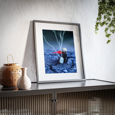 God of Thunder - Framed Matte Print