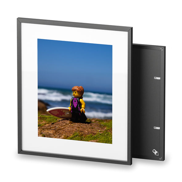 Surfer Girl - Framed Matte Print