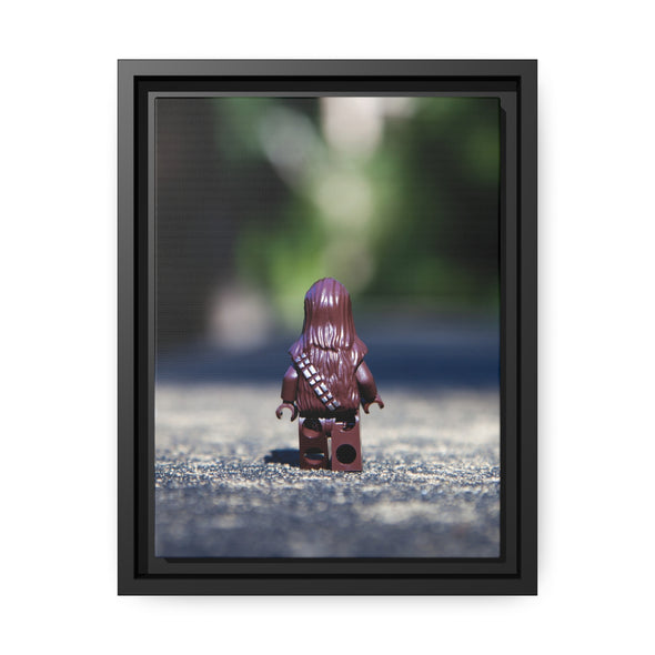 Chewie - Framed Canvas