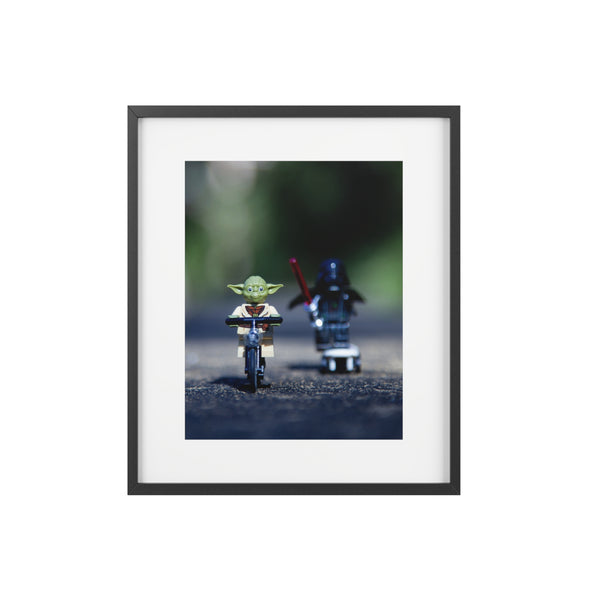 Under Attack - Framed Matte Print