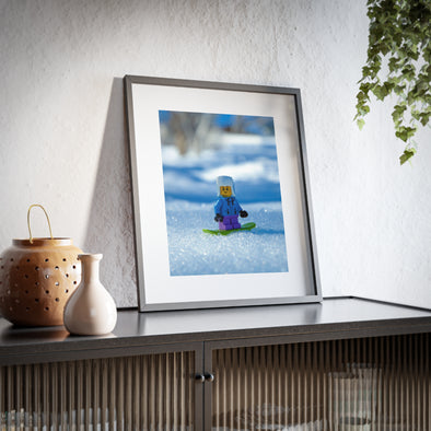 Little Shredder - Framed Matte Print