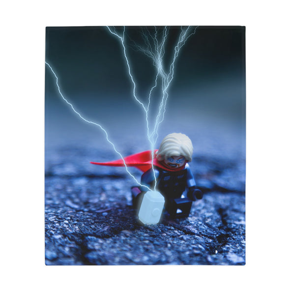 God of Thunder - Soft Fleece Blanket