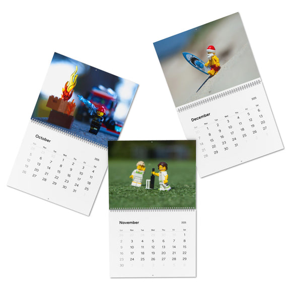 2025 Brickographer Wall Calendar