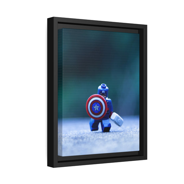 Hammer & Shield - Framed Canvas