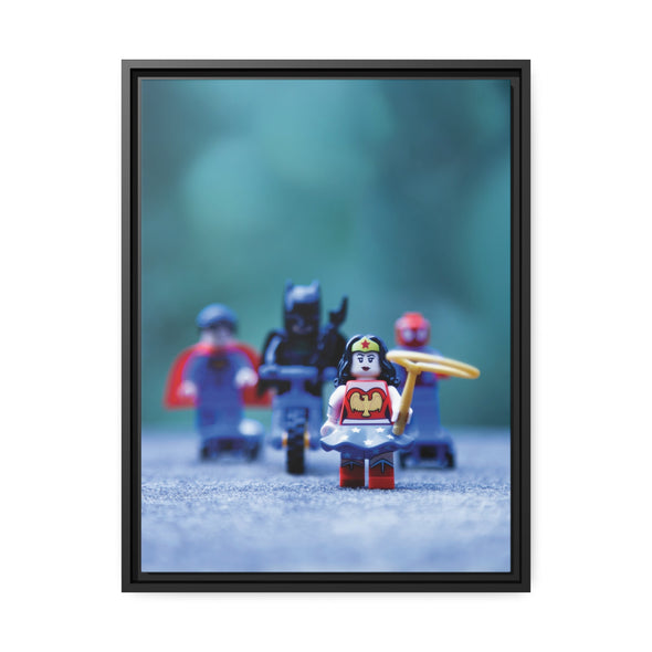 Leader of the Pack - Framed Canvas