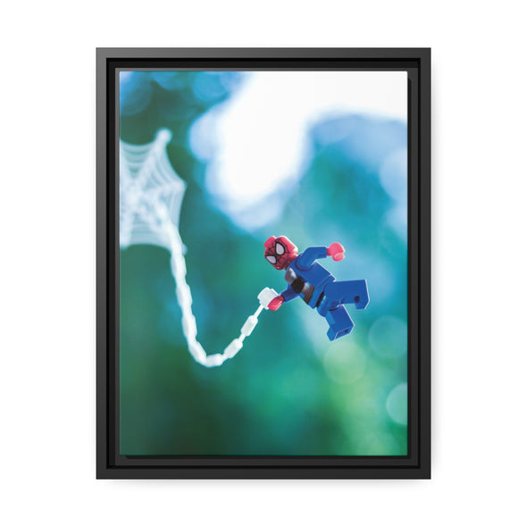 Web Slinger - Framed Canvas