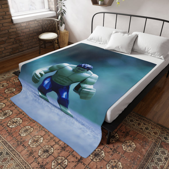 Clobbering Time - Soft Fleece Blanket