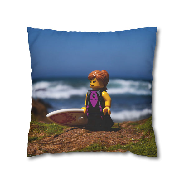 Surfer Girl - Cushion Cover