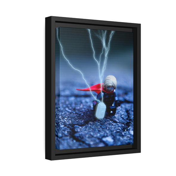 God of Thunder - Framed Canvas