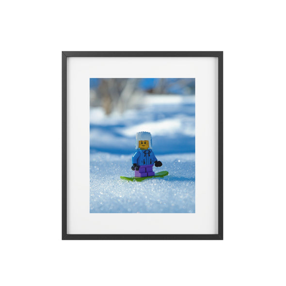 Little Shredder - Framed Matte Print