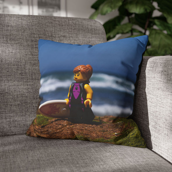 Surfer Girl - Cushion Cover