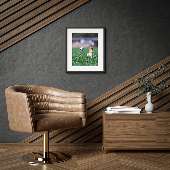 Winning Goal - Framed Matte Print