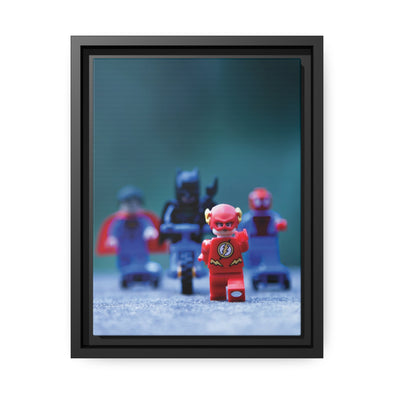 Looking for Trouble - Framed Canvas