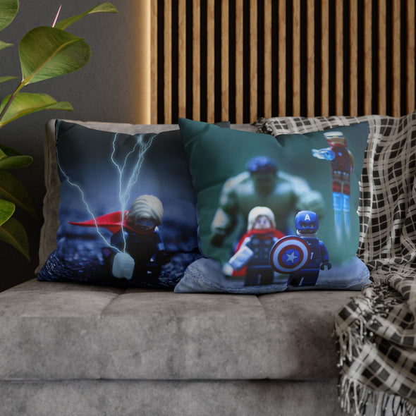 Avengers Assemble & God of Thunder - Pillowcase (Double Sided)