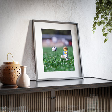 Winning Goal - Framed Matte Print