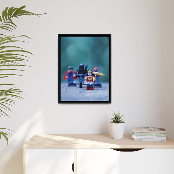 Leader of the Pack - Framed Canvas