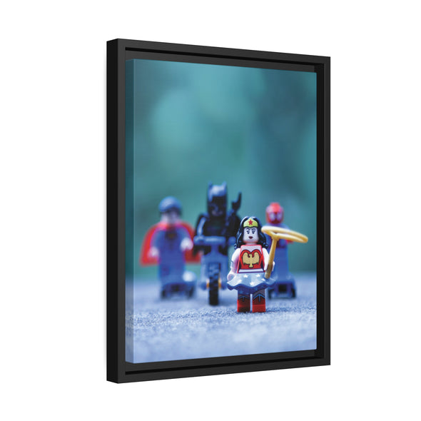 Leader of the Pack - Framed Canvas