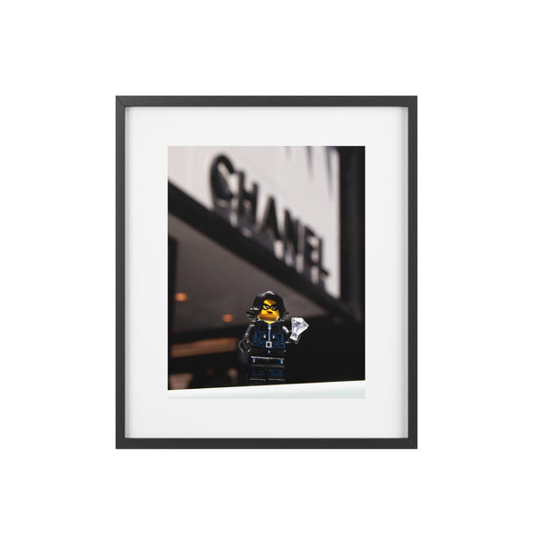 Diamond Thief - Framed Matte Print