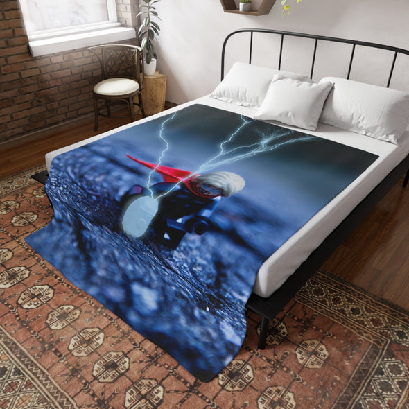 God of Thunder - Soft Fleece Blanket