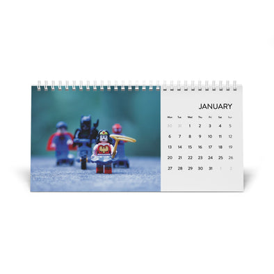 2025 Superheroes Desk Calendar