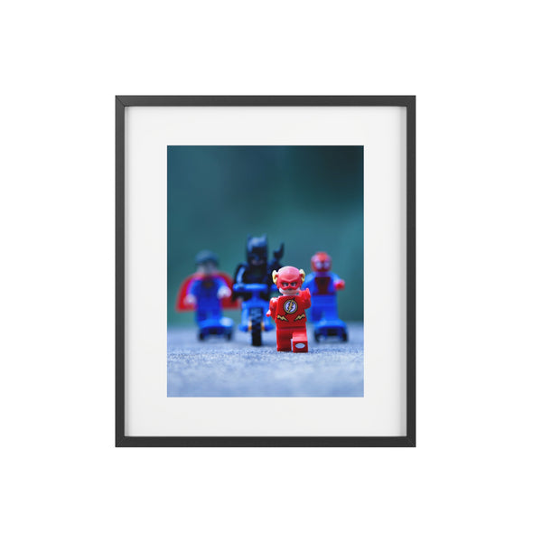 Looking for Trouble - Framed Matte Print