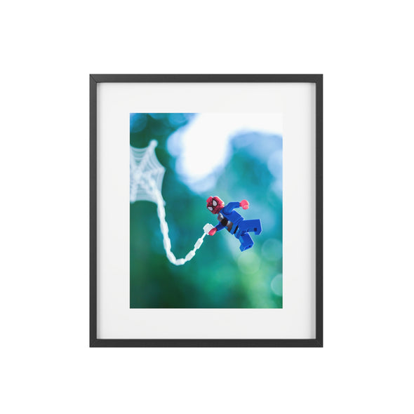 Web Slinger - Framed Matte Print