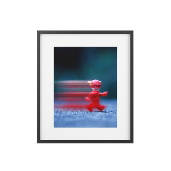 Speed Force - Framed Matte Print