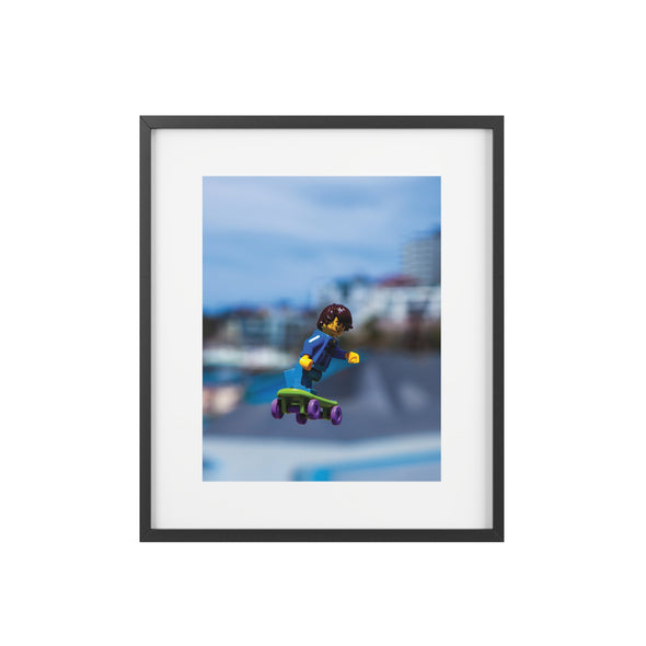 Skater Boy - Framed Matte Print