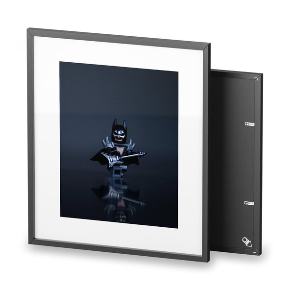 Heavy Metal Knight - Framed Matte Print