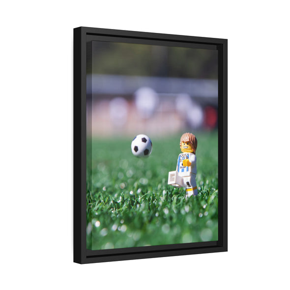 Winning Goal - Framed Canvas