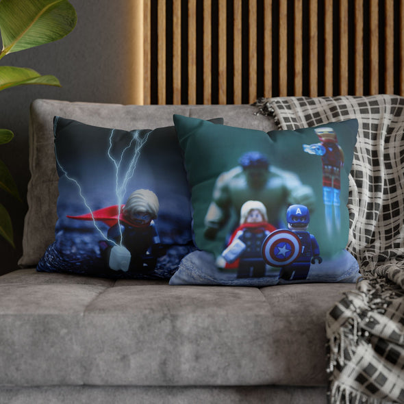 Avengers Assemble & God of Thunder - Pillowcase (Double Sided)