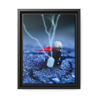 God of Thunder - Framed Canvas