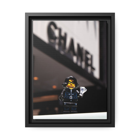 Diamond Thief - Framed Canvas